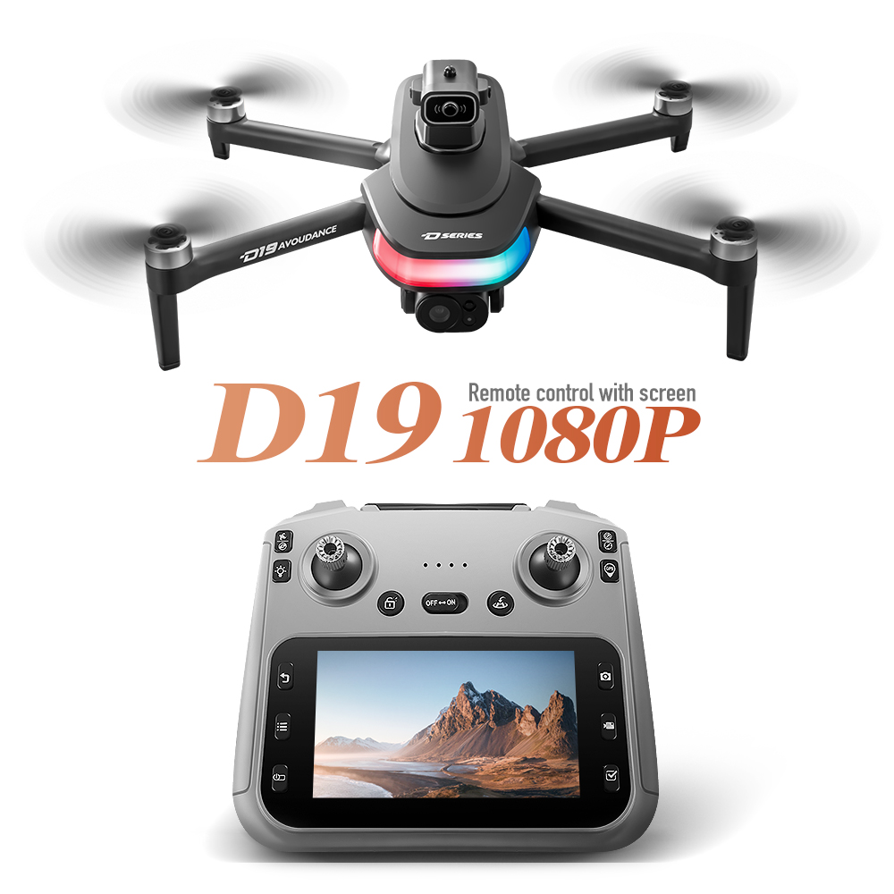 Hot D19 GPS Drone 1080P Wide-a - đánh giá và giá Drone Camera With Gimbal