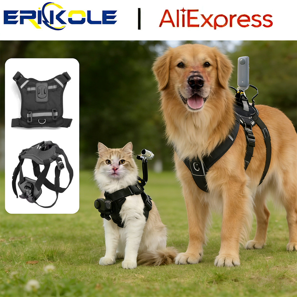 Pet Camera Harness Mount for G - đánh giá và giá Drone Camera Action