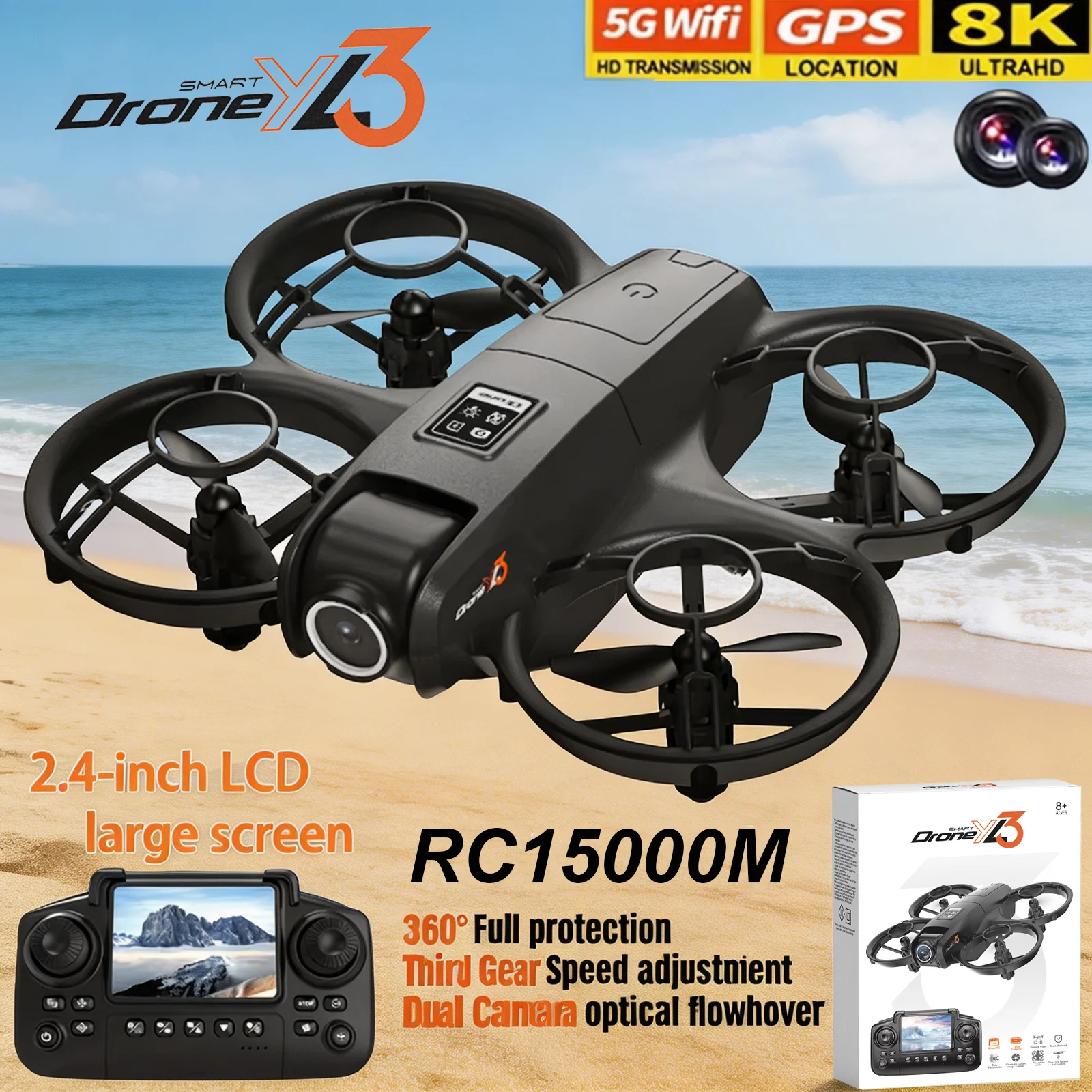 New YL3 RC Drone 8K 1080P Wide - đánh giá và giá Drone Camera Night Vision