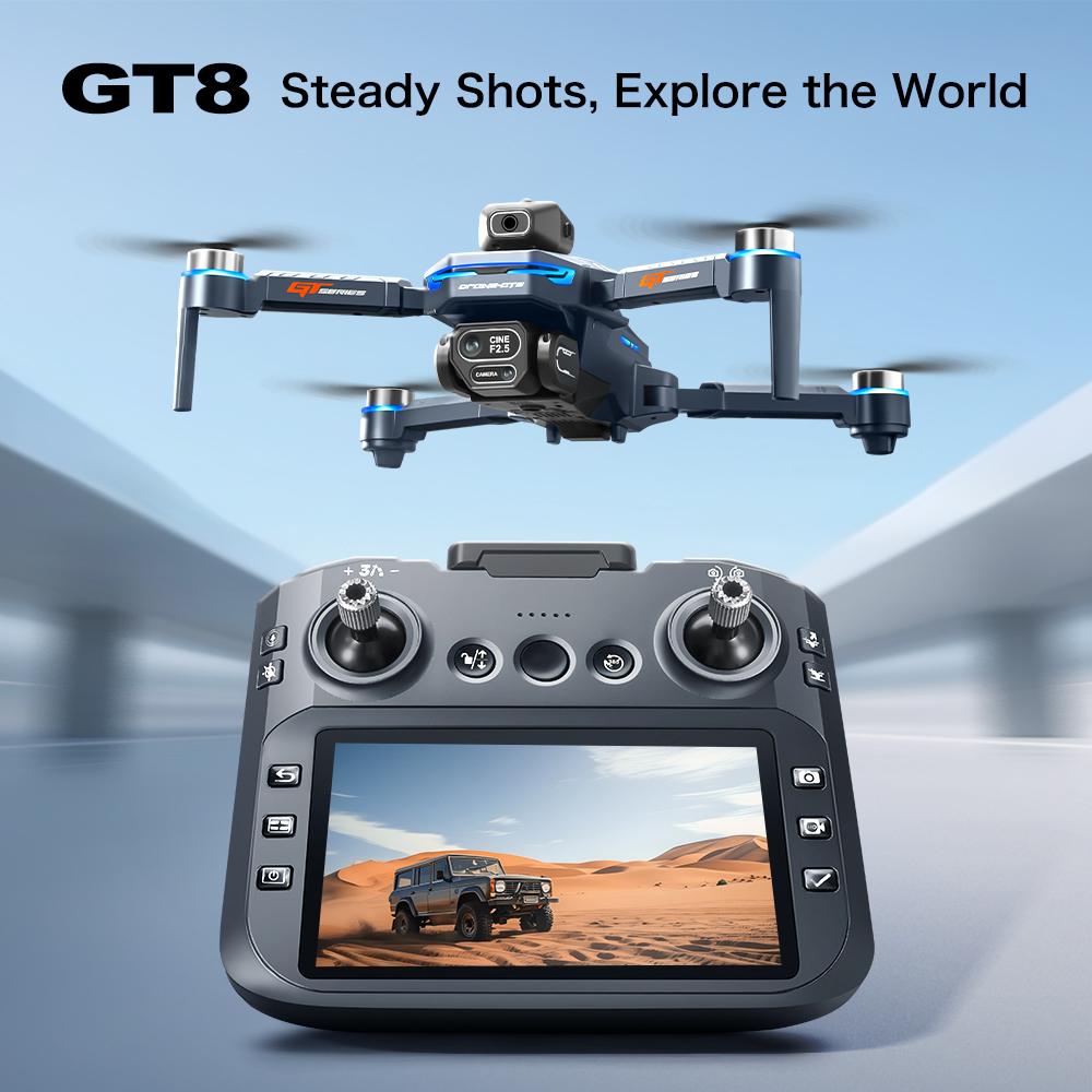 GT8 Obstacle Avoidance Aerial  - đánh giá và giá Drone Camera 4K